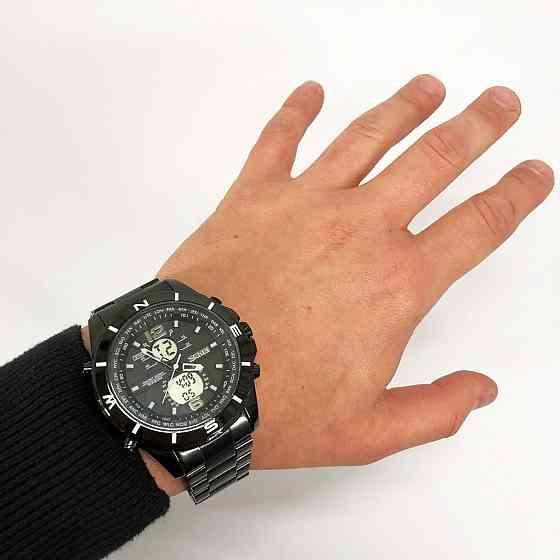 Водонепроникний годинник SKMEI 1670BKWT, Годинники військові з OE-741 офіційною гарантією Київ