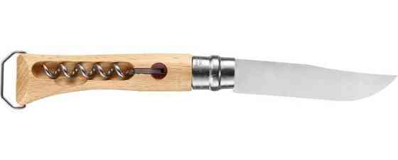 Кухонный Нож складной с штопором и открывалкой Opinel No.10 