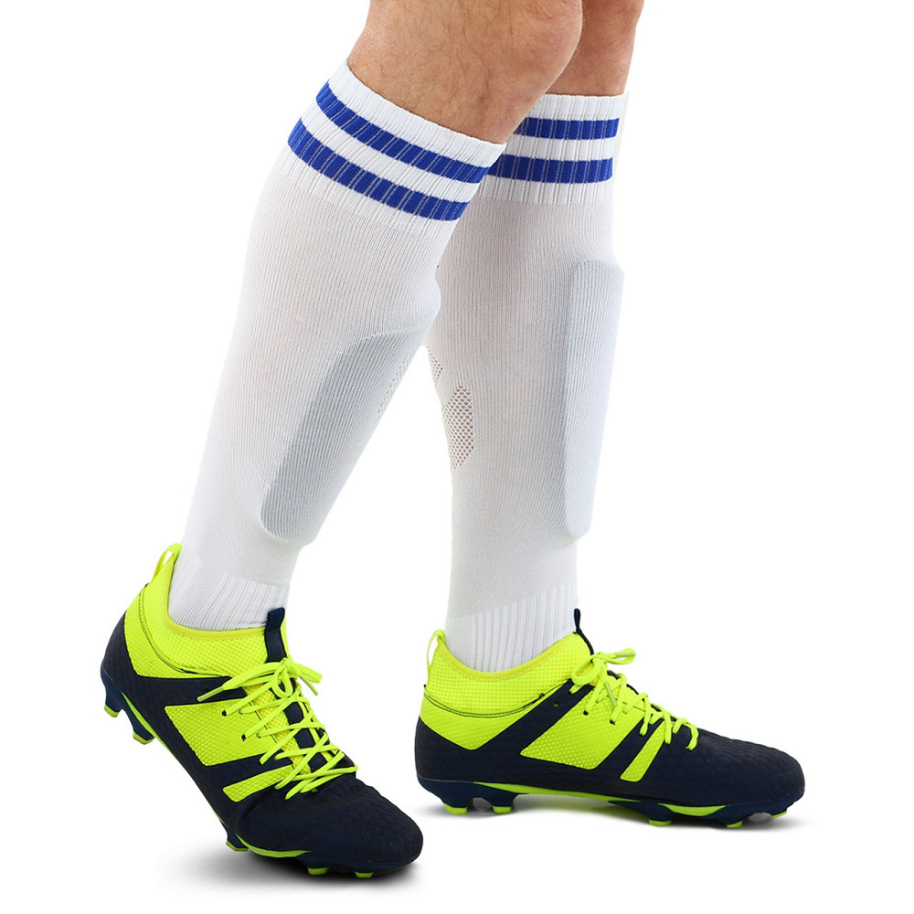 Щитки футбольні SPORTS SP-Sport FB-9729 L Вишнёвое - изображение 9