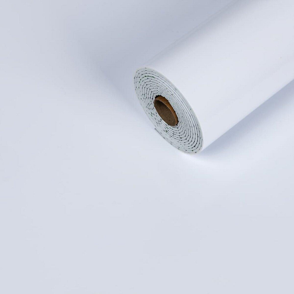 Самоклеюча вінілова плитка в рулоні 600х3000х2мм Біла Глянсова SW-00001284 Дніпро - фото 1