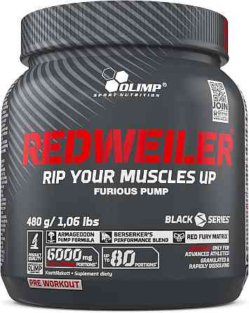 Передтренувальний комплекс Olimp RedWeiler 480 g (Lime) Луцьк