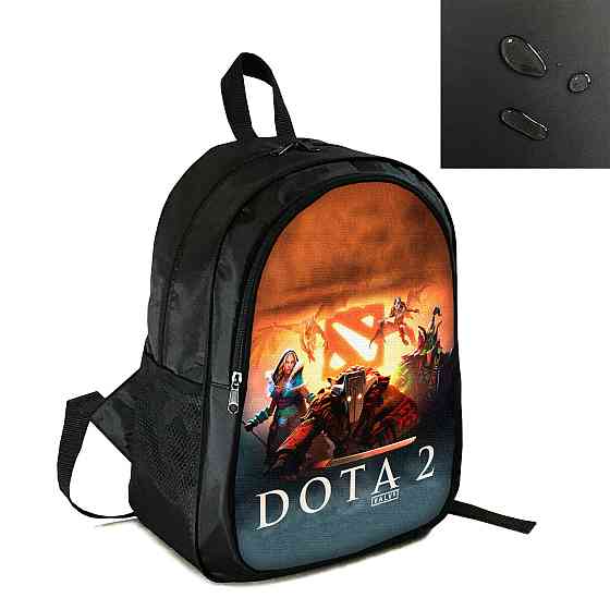 Рюкзак міський/шкільний 38×28см з принтом Dota 2 дитячий, підлітковий, спортивний (4134) Київ