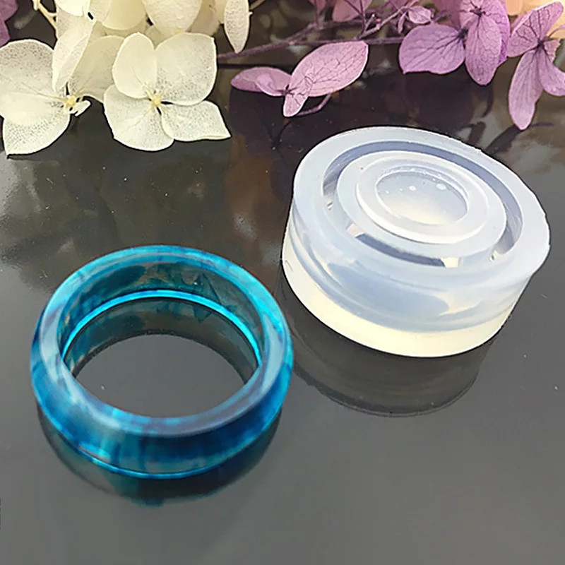 Силиконовая форма для колец 16 мм серый Киев - изображение 3