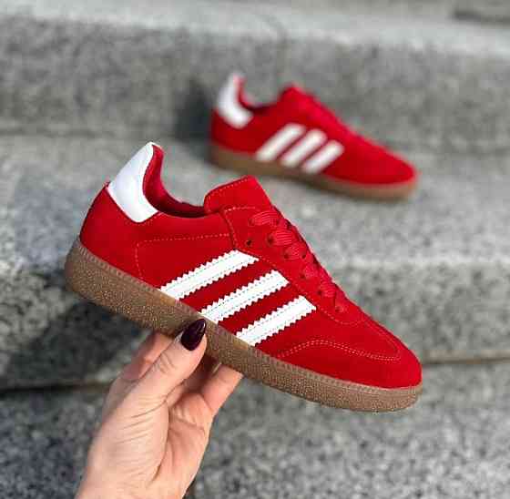 Кеди жіночі Notta bene K-0424 червоні (весна-осінь, замша натуральна) (5383) 41 Коломыя