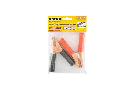 Затискачі для клем акумуляторні MASTERTOOL 100 А 11 см 81-0117 Коломыя