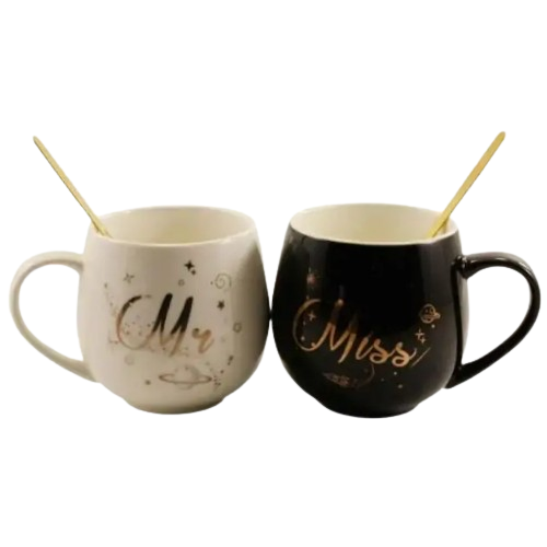 Набір чашок 2 предмети 350мл (подарункова уп) порцеляна 211GB  Оптима Житомир - фото 2