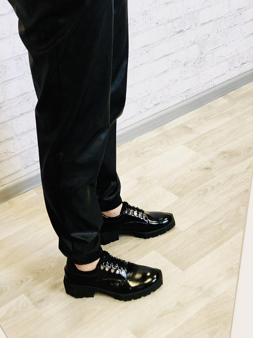 ЭФА Туфлі жіночі EFA T29 чорні (весна-осінь, шкіра лакована) (3164) Коломия - фото 6