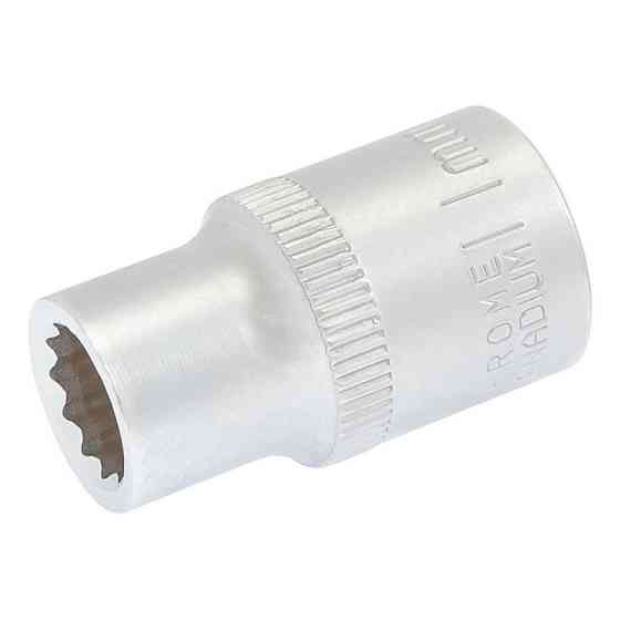 MASTERTOOL Головка торцева MASTERTOOL 12-гранна ½" 11 мм L 40 мм CrV 78-0611 Коломия