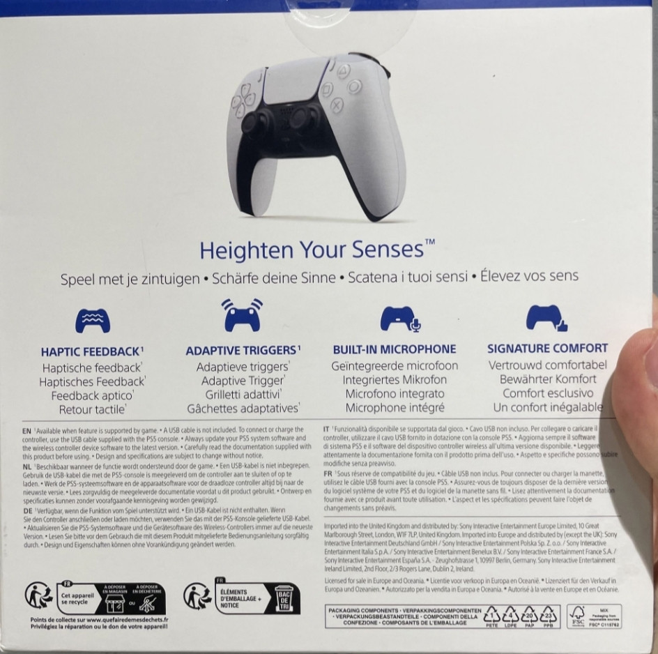 Геймпад Sony PlayStation DualSense White PS5 Харьков - изображение 2