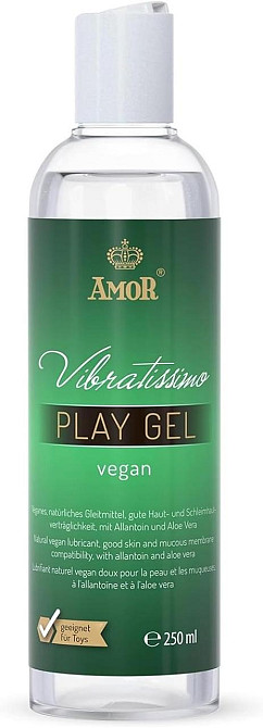 Лубрикант - Vibratissimo Play Gel Vegan, 250 мл Sex Aura Київ - фото 1