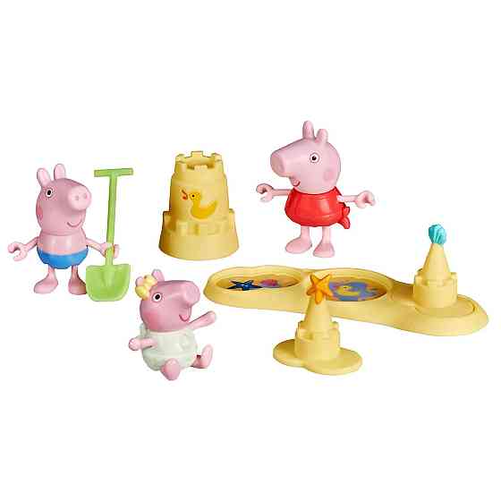 Ігровий набір Peppa Figurines – Три маленькі свинки на пляжі Дніпро