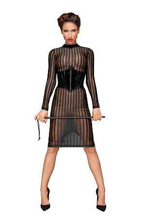 Сукня з мокрим ефектом Noir Handmade F182 Classic dress made of elastic tulle, 3XL Sex Aura Київ
