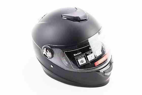 Шолом інтеграл, закритий BLD-М65 L (59-60см), ЧОРНИЙ матовий Киев