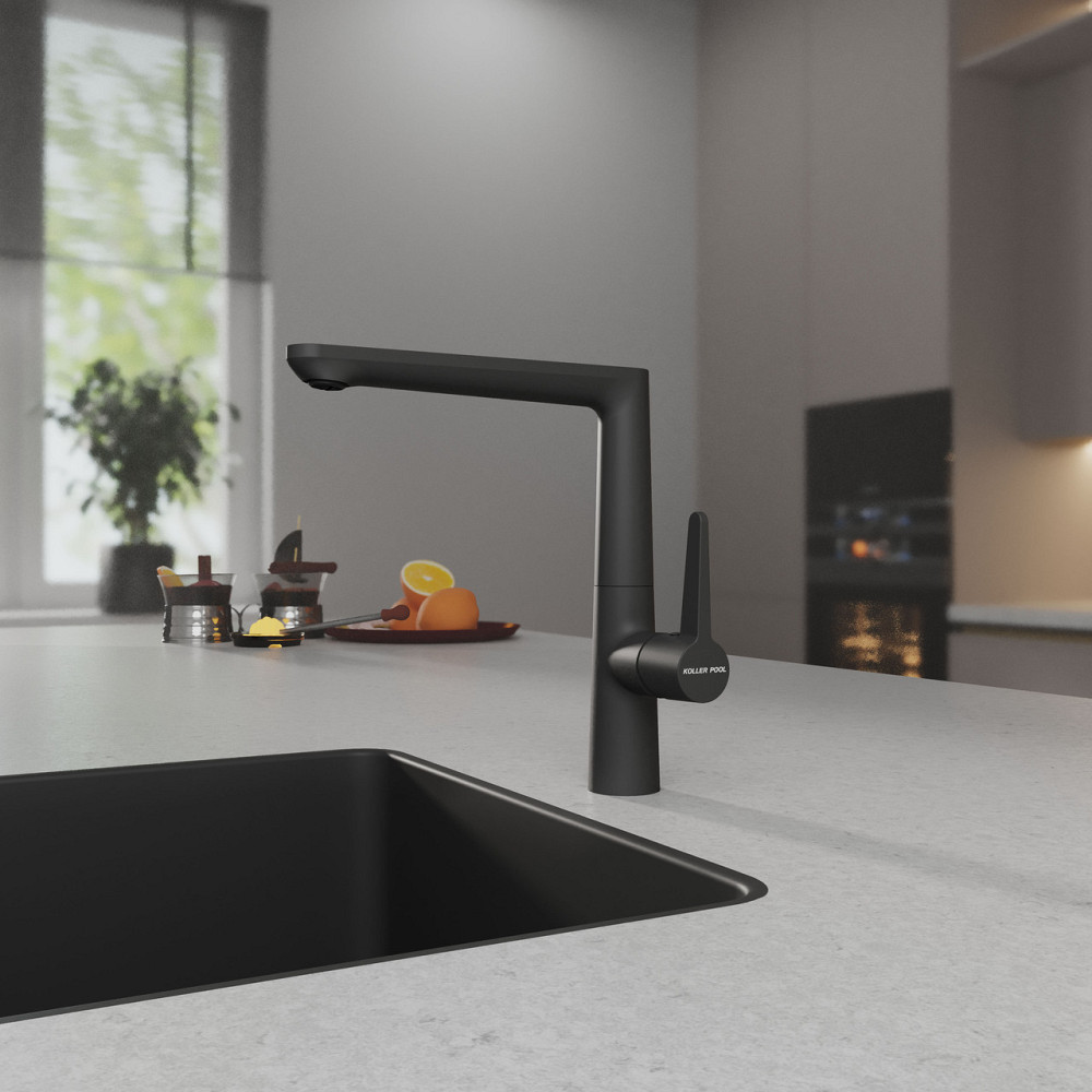 Dakota Kitchen змішувач для кухні, Black Matt Київ - фото 2