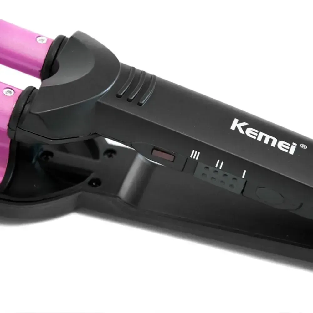 Тройная плойка для волос KEMEI KM 2022 Коломыя - изображение 4