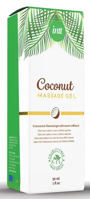 Масажний гель для інтимних зон Intt Coconut Vegan (30 мл) Львов - изображение 3