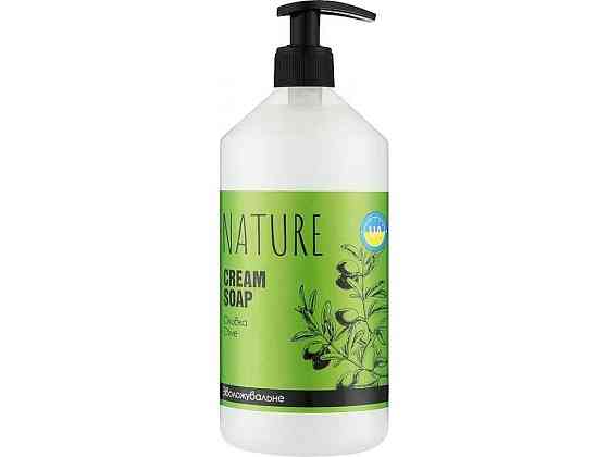 Крем-мило рідке 900мл Оливка Nature ТМ BIOTON Київ