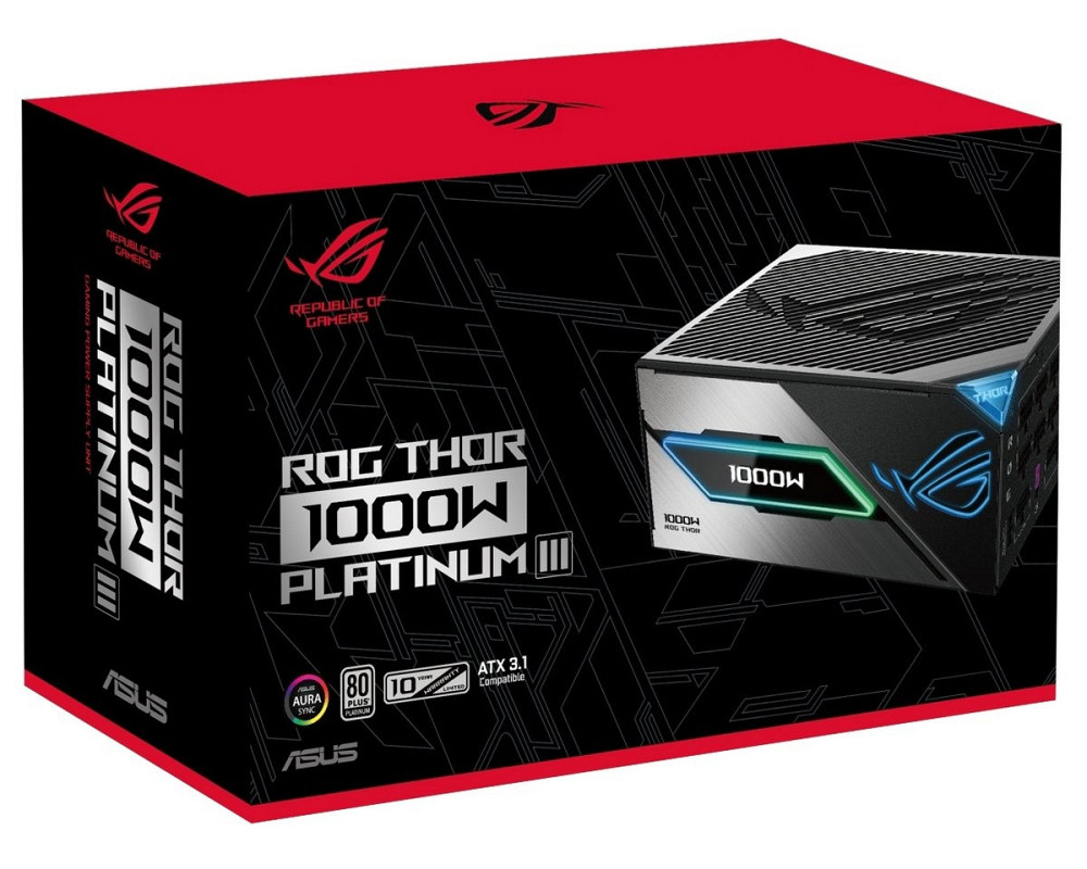 Блок живлення Asus ROG Thor 1000 W Platinum III ROG Equalizer (90YE00V8-B0NA00) ( 11493 ) Харків - фото 1