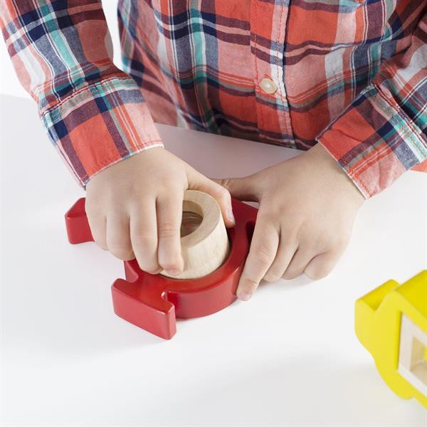 Дерев'яний сортер Guidecraft Manipulatives Транспорт (G6741) Харьков - изображение 7