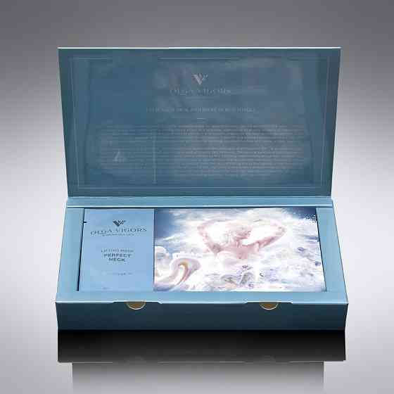 Лифтинговая маска для шеи Vigor 4 шт Киев