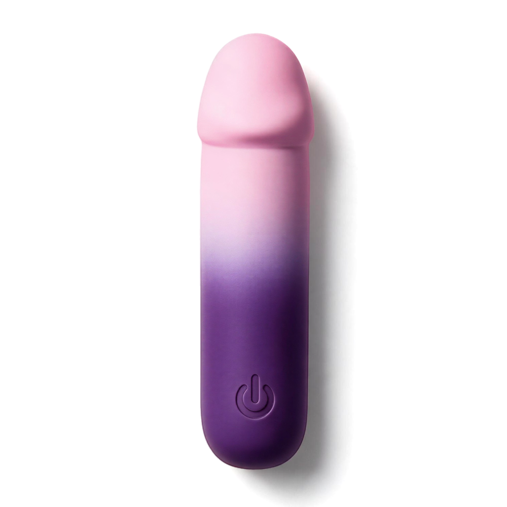 Компактная вибропуля LUNE CLASSIC с реалистичной головкой, 10 режимов, 10 × 2,3 см Sex Aura Киев - изображение 1