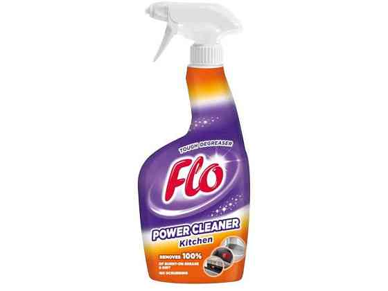 Средство для чистки кухни 750мл триггер Power Cleaner Kitchen Degreaser ТМ FLO Киев