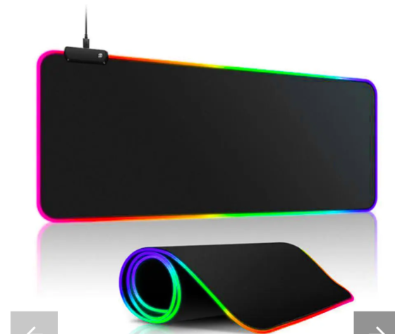 Килимок для миші FGD 02 з RGB-підсвіткою Луцк
