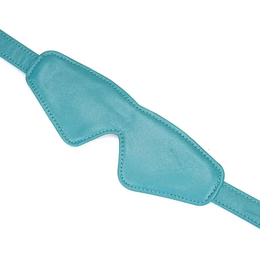 Маска на глаза Liebe Seele Blue Lamb Leather Blindfold with Velvet Lining Львов - изображение 2
