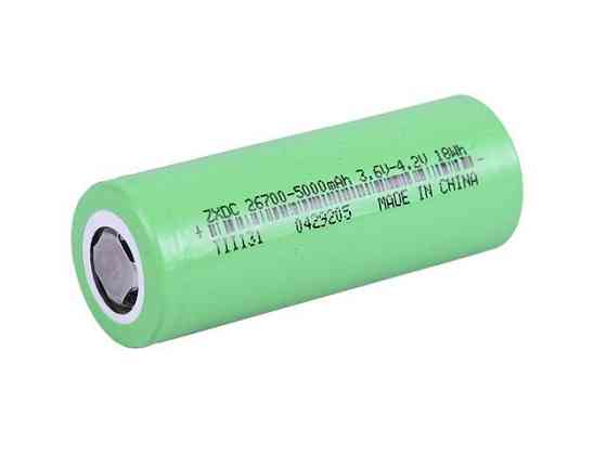 Акумуляторна батарея 26700 (5000 mAh, 3.7 V, 3C) Мукачево