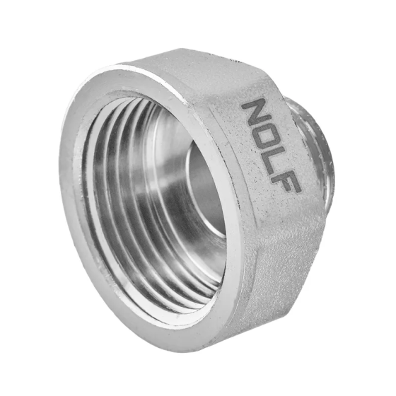 Перехідник Nolf NFC.A0608-N-3/4"Fx1/2"M нікельований (NF3086) Київ