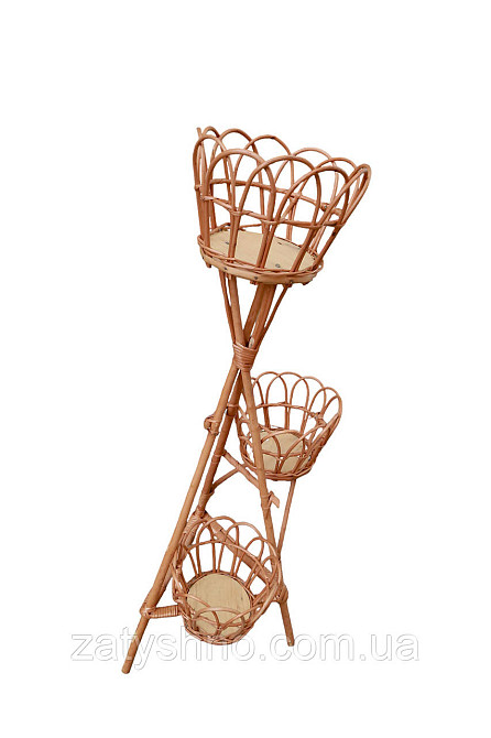 Подставка на цветы плетеная Киев - изображение 1