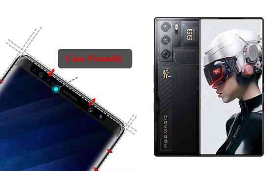 Захисне скло HyperGlass Pro для nubia Red Magic 9 Pro, Red Magic 9 Pro+ – максимальна чутливість та захист Київ