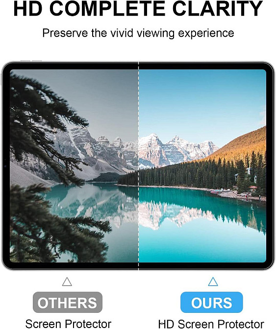 Плівка захисна для iPad 7/8/9 (10.2") Паперова матова Feel Like Paper 3 шт сумісна з Apple Pencil антиблікова PET для малювання Київ - фото 6
