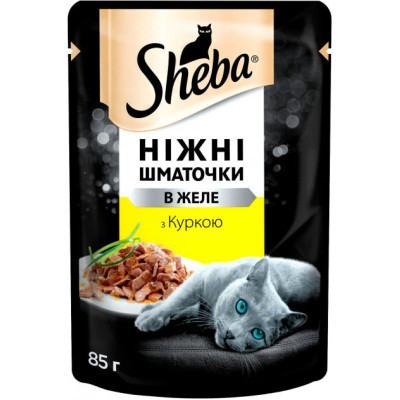 Влажный корм для кошек Sheba cij POU с курицей в желе 85 г (4770608257224) Винница - изображение 1