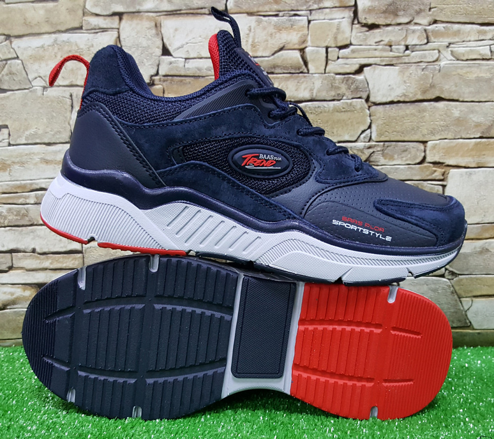 Подростковые кожаные кроссовки BaaS Frend,производство Польши Киев - изображение 2