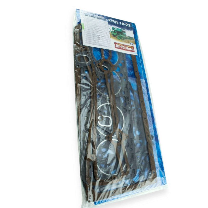 Комплект двигуна СМД-18-22 (синій блістер) прокладок Мукачево - фото 1