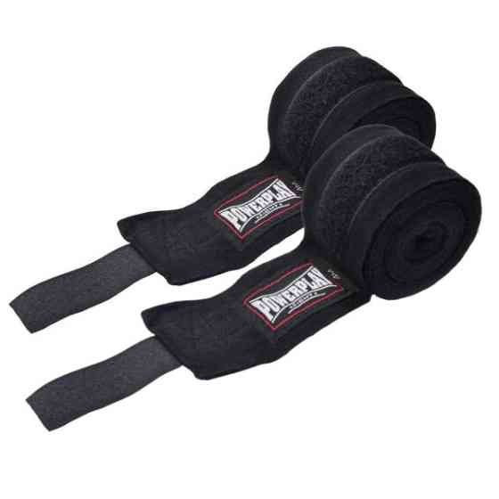 Бинты для бокса PowerPlay 3047 Черные 4,5м Луцк