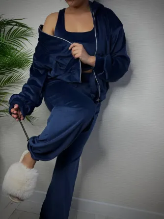 Плюшевый топ+толстовка и штаны Одесса