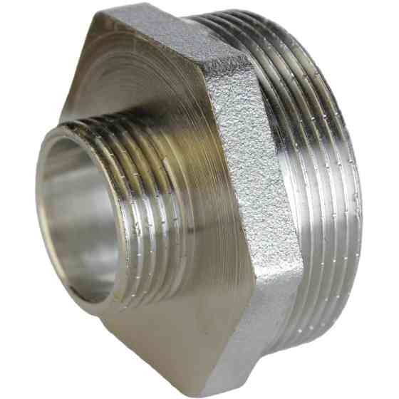 Ніпель редукційний 1 1/4″х 1/2″ЗЗ нікельований А0514А(нк) Киев