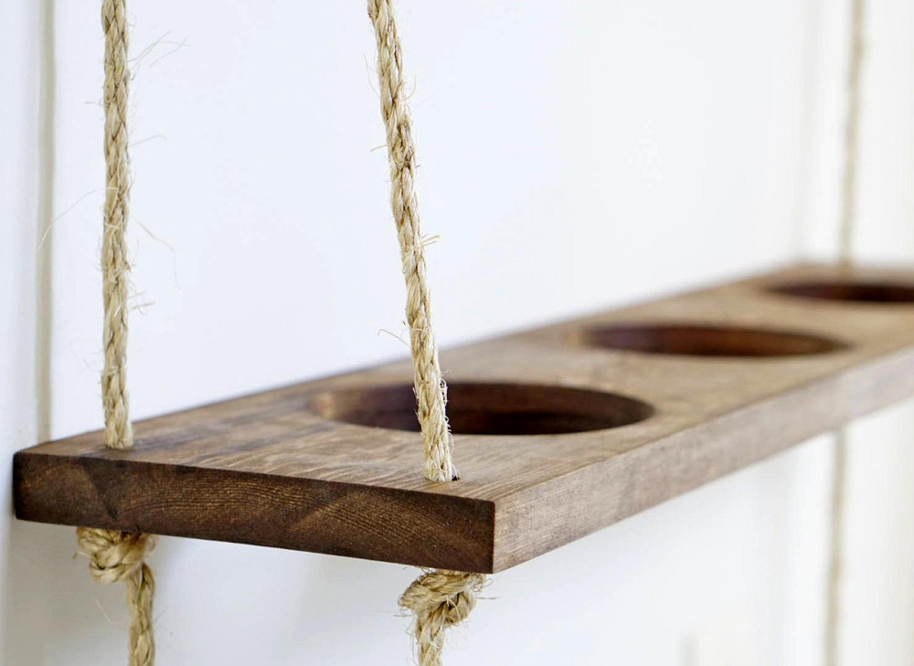 Полка настенная для цветов 