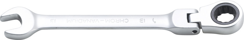 Ключ комбінований тріскачка з шарніром 13мм BaumAuto BM600713F Одеса - фото 1