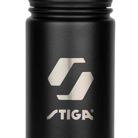Пляшка для води Stiga Water Bottle Steel Black, 550ml (2905-0101-55) Київ