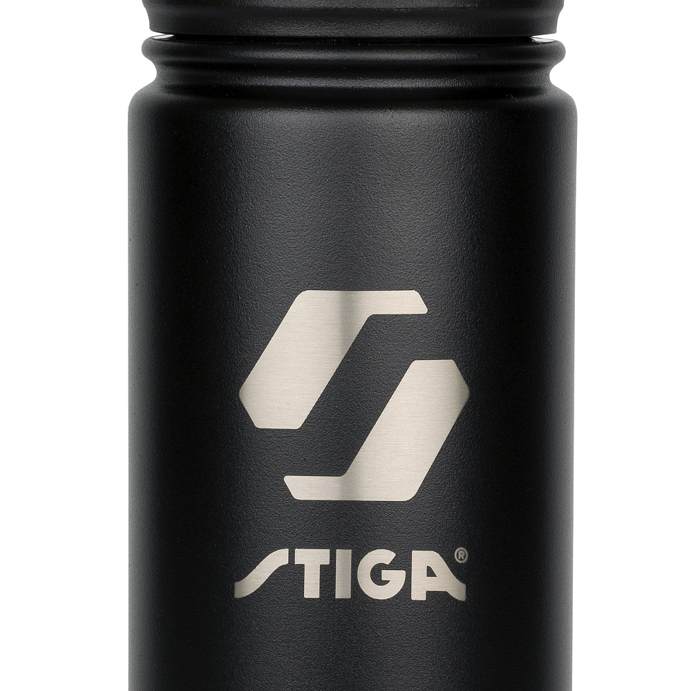 Пляшка для води Stiga Water Bottle Steel Black, 550ml (2905-0101-55) Київ - фото 4
