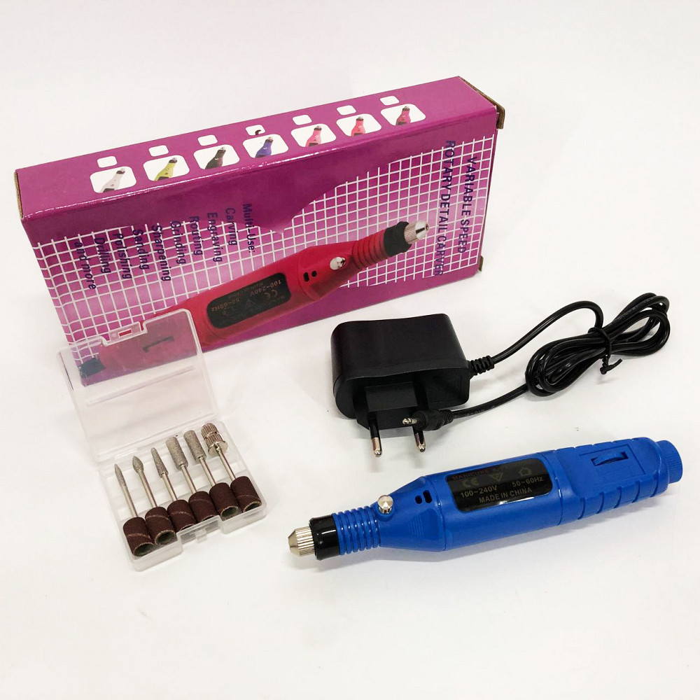 Портативный электрический фрезер для маникюра и педикюра, Портативный маникюрный аппарат AH-82 Львов - изображение 5