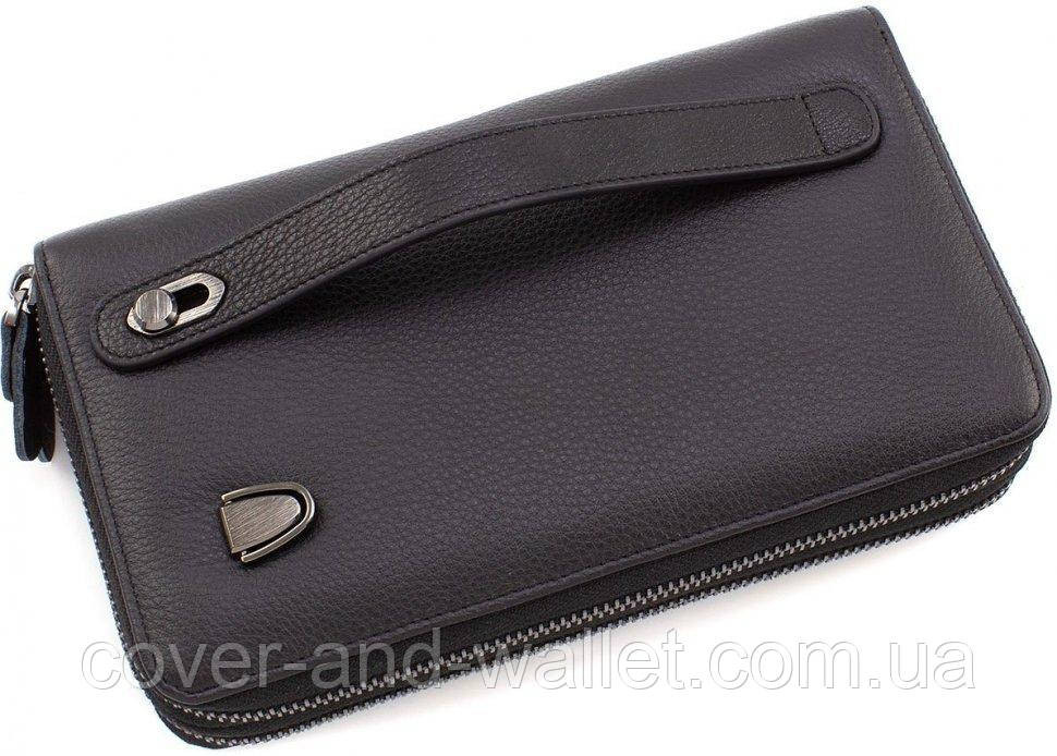 Елітний чоловічий гаманець клатч на дві блискавки із гладкої шкіри Marco Coverna 5902B/Q Київ - фото 3