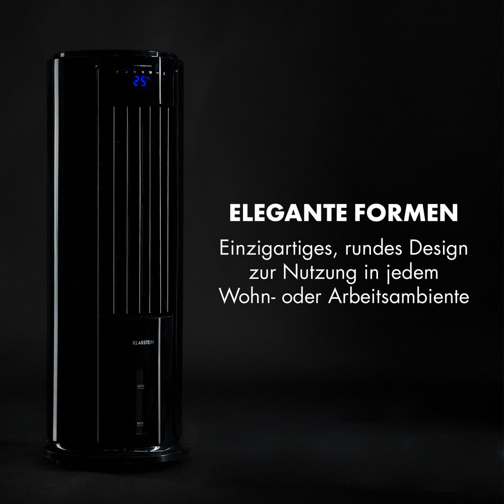 Skyscraper Horizon Air Cooler Fan Humidifier 60 W 486 m3/h 3.5L Tank Black (Німеччина, читати опис) Рівне - фото 10