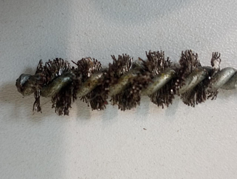 Йоржик дротяний жорсткий N510 з дерев'яною ручкою загальною довжиною 160мм довжиною йоржика 30мм діаметром 10мм 10 Киев - изображение 2