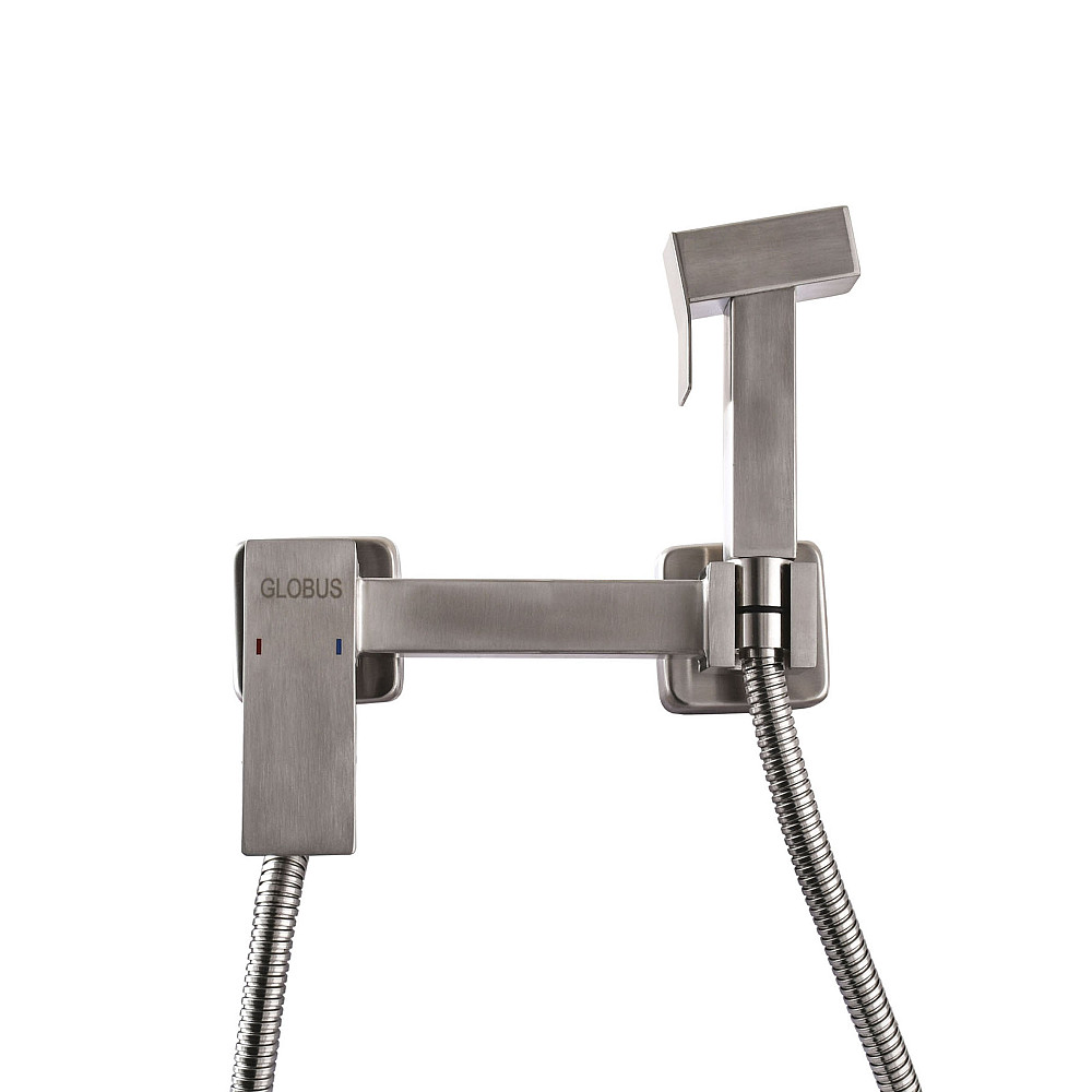 Змішувач гігієнічний Globus Lux WIEN SBQ-5-106MIX-SS Луцк - изображение 4