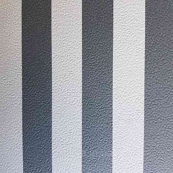Обои виниловые на флизелине 0.53х10.05 Rasch Textil Petite Fleur 5 полосы черные серые Киев