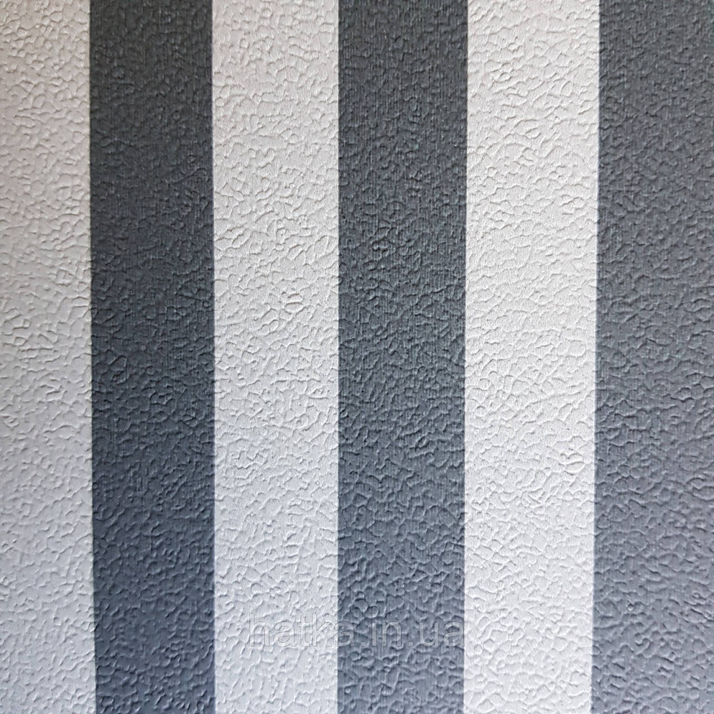 Обои виниловые на флизелине 0.53х10.05 Rasch Textil Petite Fleur 5 полосы черные серые Киев - изображение 2